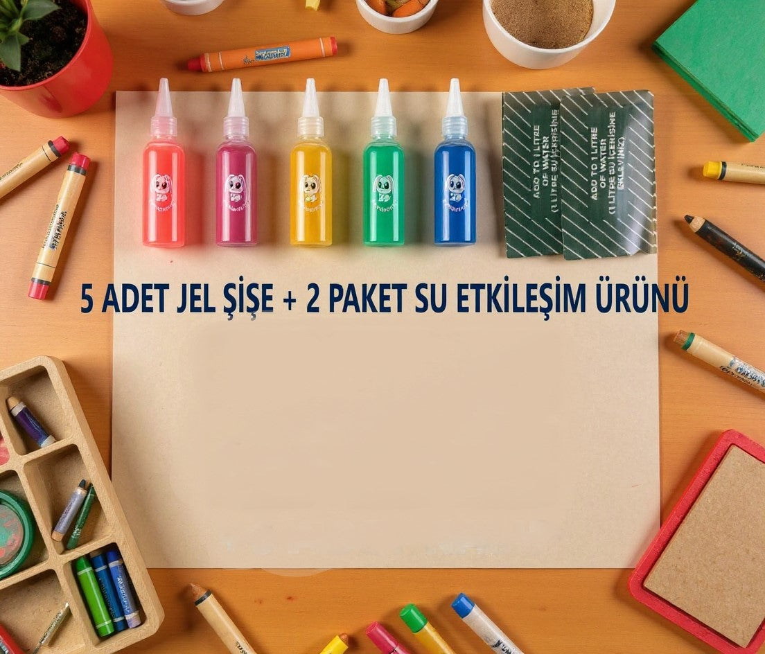 5 Şişe Yedek Jel (KALIP İÇERMEZ)