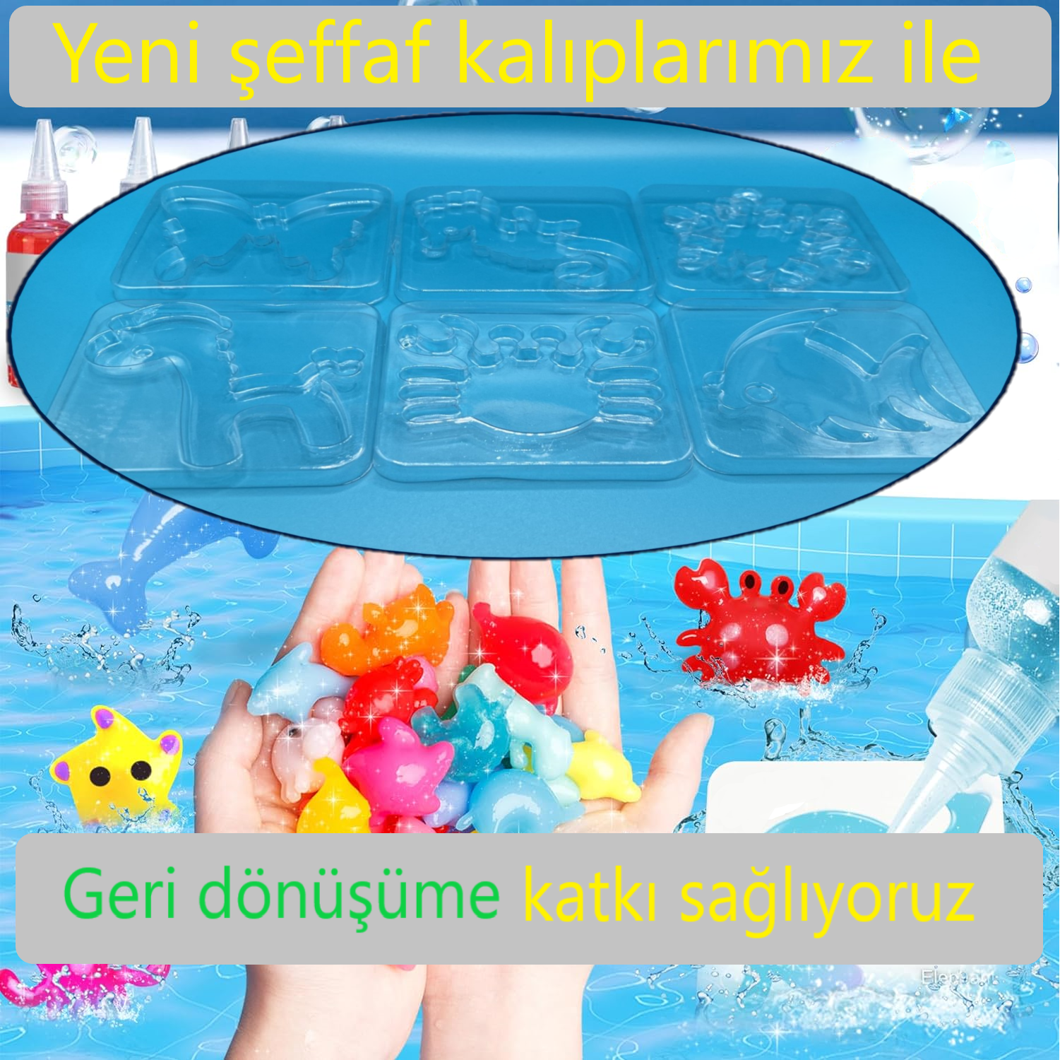 Jel su oyun seti (Kimyasal İçermez)