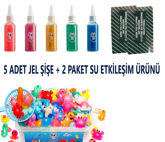 5 şişe yedek jel (Kalıp içermez)